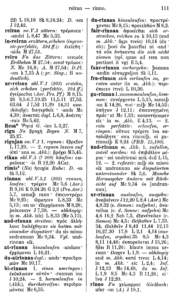 Wilhelm Streitberg 1910: Gotisch-Griechisch-Deutsches Wrterbuch p. 111.