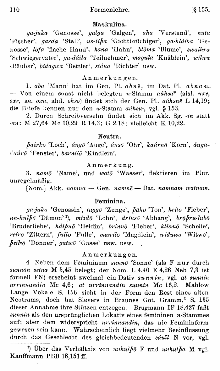 Wilhelm Streitberg 1920: Gotisches Elementarbuch p. 110.