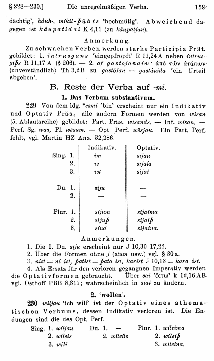 Wilhelm Streitberg 1920: Gotisches Elementarbuch p. 159.